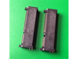 沙井实力厂家供应MINI PCI E连接器52PIN8.0高