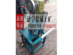 湖南永州不锈钢防盗网护栏扶手冲孔机 电动铝合金管子打孔机