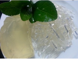 水晶丝凉拌皮冻丝制作原料工艺技术耐高温抗融化皮冻粉