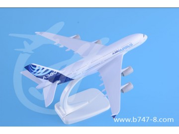 飞机模型空客A380原型机静态金属18厘米航模创意礼品摆件