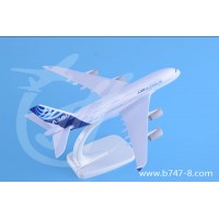 飞机模型空客A380原型机静态金属18厘米航模创意礼品摆件
