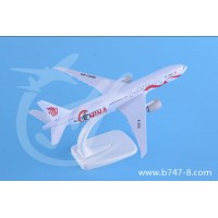 飞机模型波音B777国航彩绘机金属精美客机航模玩具礼品