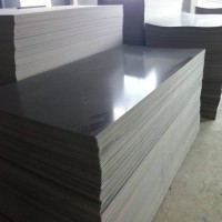 PVCU板，抗化性佳聚氯乙烯板，深灰色PVCU板加工
