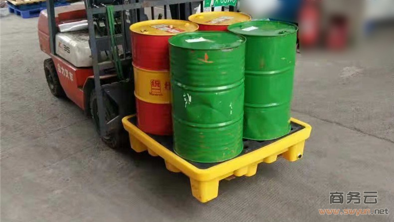 重庆塑料托盘工厂 单桶防渗漏托盘 化学品防泄漏托盘
