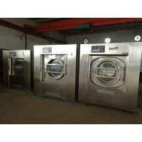 丹东二手工业洗衣机现货出售，卧式水洗机+脱水机