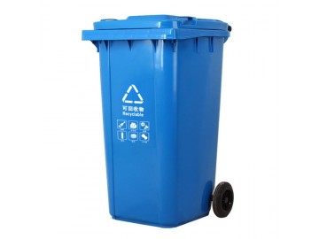 小区物业室外垃圾干湿分离环卫垃圾桶100升120升240升