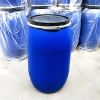 大口径200升塑料桶200L法兰桶200公斤化工桶蓝色