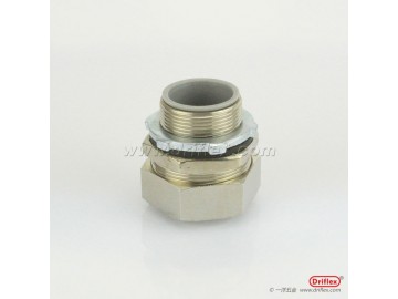 上海铜镀镍六角软管直接头M20*1.5-M63*1.5