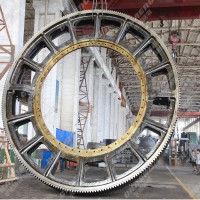 大型齿轮铸造厂 生产45吨齿圈 30吨外齿轮