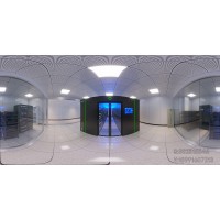 青岛机房效果图设计|监控室拼接屏全景动态效果图制作